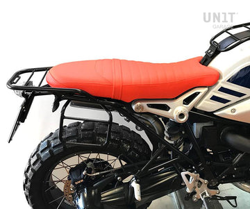 BMW R nineT 1200 Urban G/S (low exhaust) [2017-2023] - Orange saddle cover made of Sky (long saddle)