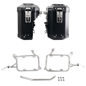 BMW R 1250 GS LC Rad [2019-2023] - Atlas Aluminium-Taschenpaar 39L + 32L + Taschenrahmen Aluminium R1200GS LC - R1250GS & ADV