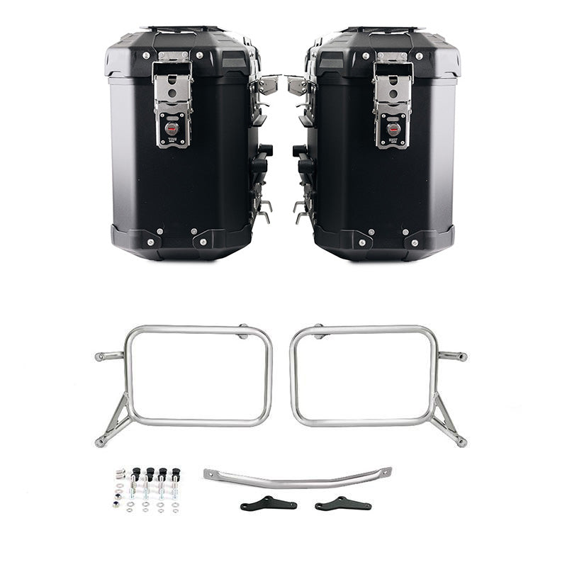 BMW R 1150 GS Adventure [2002-2006] - Atlas aluminum bag pair 39L + 39L with bag frame