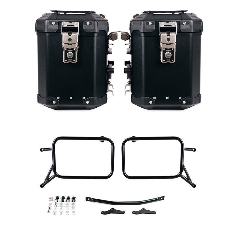 BMW R 1150 GS [1999-2004] - Atlas Alu-Seitenkoffer-Set 48L + 48L + Taschenrahmen Alu R850R - R1100R - R1150R, R850GS - R1100GS - & ADV