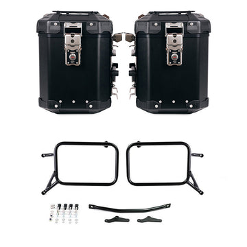 BMW R 1150 GS [1999-2004] - Atlas Alu-Seitenkoffer-Set 48L + 48L + Taschenrahmen Alu R850R - R1100R - R1150R, R850GS - R1100GS - & ADV