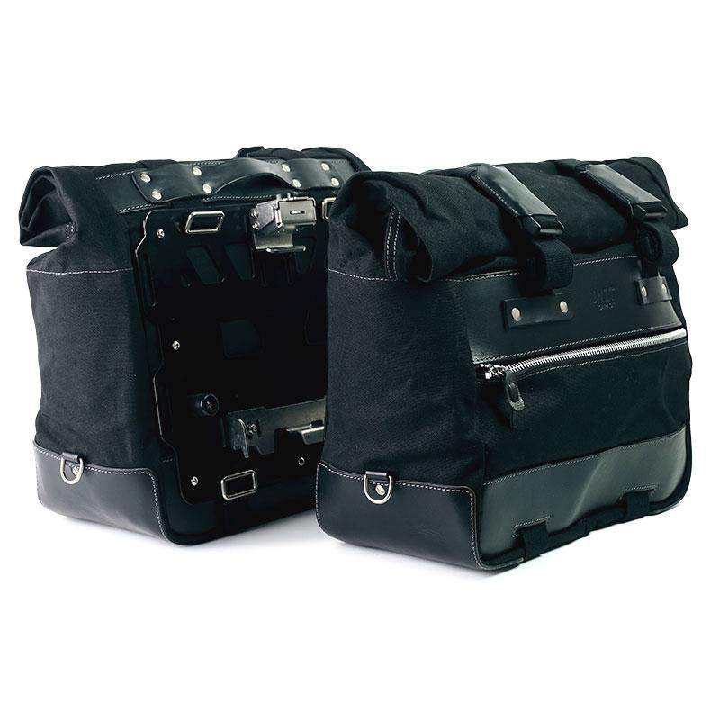 BMW F 450 GS [2026-] - Paar Cult-Seitentaschen aus Canvas 40L - 50L + Paar Aluminiumplatten