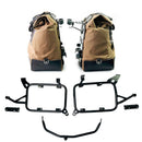 BMW F 850 GS [2018-2024] - Paar Cult-Seitentaschen Canvas 40 l – 50 l + Paar Aluminiumplatten + Alu-Kofferrahmen und ADV