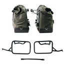 BMW R 12 nineT [2024-2026] - Paar Cult-Seitentaschen Canvas 40L - 50L + Paar Aluminiumplatten + Rahmen für Aluminiumtaschen
