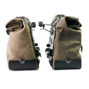 BMW F 450 GS [2026-] - Paar Cult-Seitentaschen aus Spaltleder 40L - 50L + Aluminiumplatte