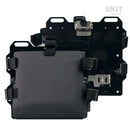 BMW R nineT 1200 Scrambler [2016-2023] - Paar Aluminiumplatten mit vorderen Schnellkupplungen aus Hypalon und Schlössern