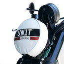 BMW R 12 [2024-2026] - Scheinwerferabdeckung aus Leder mit Logo