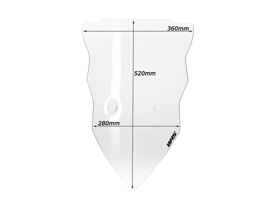 Ducati Multistrada 1200 S Pikes Peak [2012-2012] - Touring Windschild – Ansicht 4