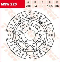 Suzuki Vzr 1800 Intruder M 1800 R [2008-2011, 2011] - brake disc - picture 11