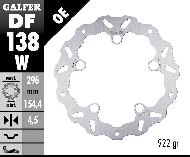 Honda CB 125 R Neo Sport Cafe ABS [2021-2024] - Wave® brake disc - picture 2
