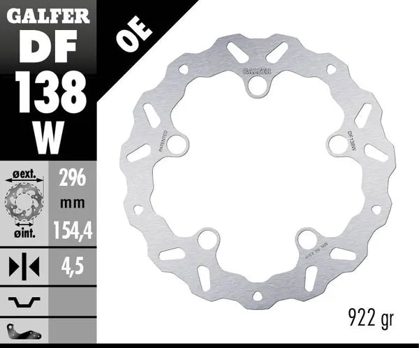 Honda CB 125 R Neo Sport Cafe ABS [2021-2024] - Wave® brake disc - picture 4