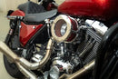 Harley-Davidson FLSTFI 1923 Softail Fat Boy Gray Ghost 117 [2026] - BA air filter kit - Finish: Chrome, Red, Clear - Image 4