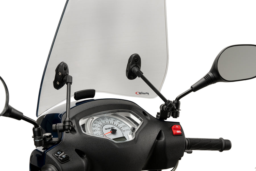 SUZUKI ADDRESS 125I E5 [2025] – Scooter windshield Trafic – Tinted