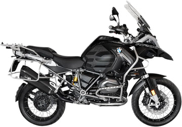 bmw r 1200 gs adventure [LEOVINCE] – LV-12 Black Edition rear silencer