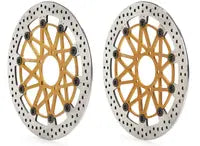 Ducati Panigale 1299 R Final Edition [2018-2020] - Flame Series Schwimmende Bremsscheibe – Oberfläche: Schwarz, Silber – Bild 12