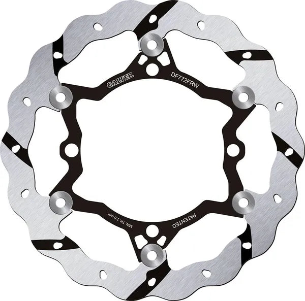Sherco 5.1 510 I Supermoto [2008] - floating wave brake disc, grooved – picture 3