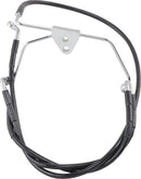 harley davidson flhtcui [DRAG SPECIALTIES] – Verlängertes schwarzes Vinyl-Bremsleitungs-Kit-1