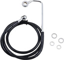 harley davidson flstc [DRAG SPECIALTIES] – Verlängerte Edelstahl-Bremsleitung-4