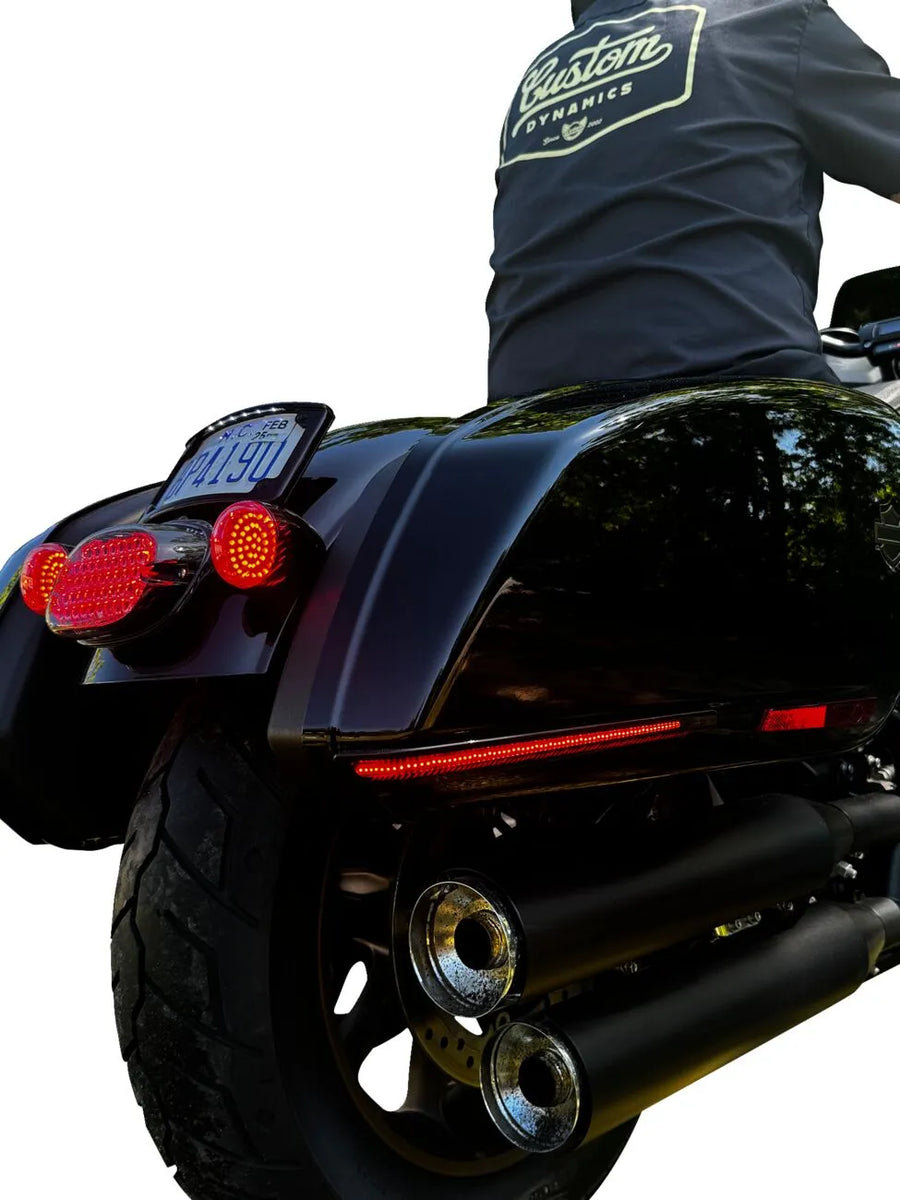 harley davidson fxlrst [CUSTOM DYNAMICS] – LED saddlebag lights