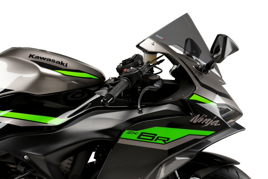 KAWASAKI ZX-6R NINJA [2025] – R-Racer Screen – Matte Black
