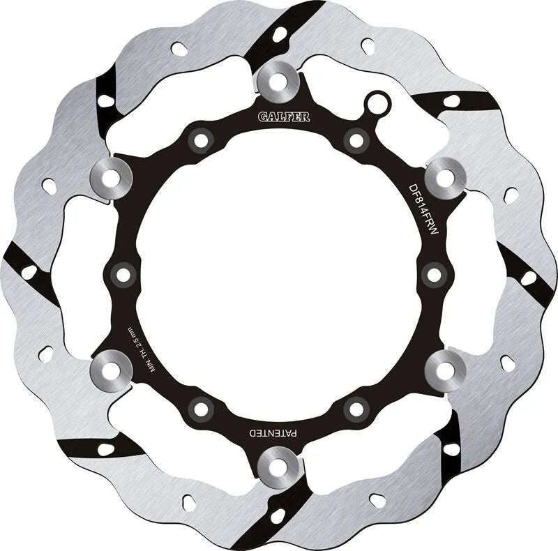 Beta RR 480 Racing [2015] - floating wave brake disc, grooved – picture 1