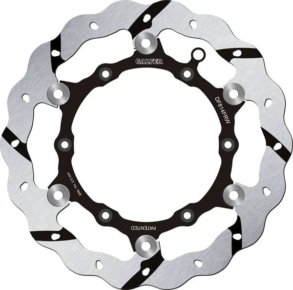 Beta RR 430 Racing [2015] - floating wave brake disc, grooved – picture 3
