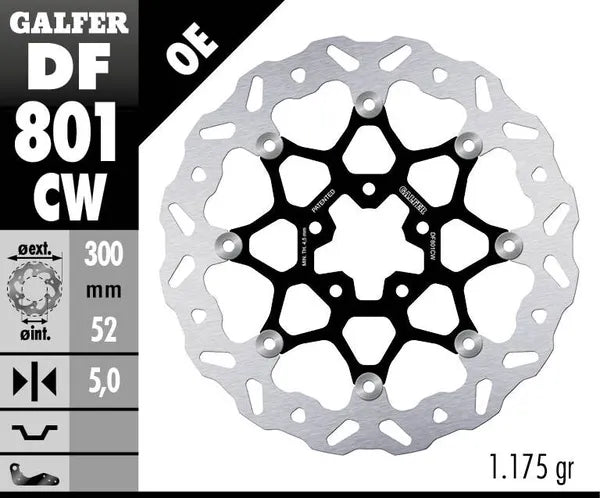 Ktm Duke 790 ABS [2018-2019, 2020, 2022-2024] - brake discs - picture 4