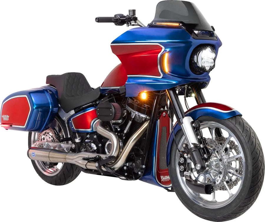 harley davidson fxlrs [CUSTOM CYCLE ENGINEERING] - 43mm upside down fork tubes