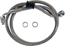 harley davidson flfb [DRAG SPECIALTIES] – Verlängerte Edelstahl-Bremsleitung-1