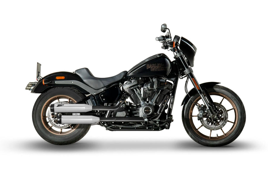 harley-davidson street bob [ZARD] – Overlapped slip-ons silencer for HD-SOFTAIL M8