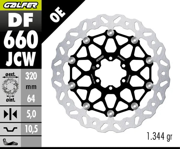 Fb Mondial PIEGA 1000 [2003-2004] - BRAKE DISC FLOATECH WAVE – picture 4