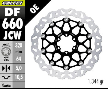 Voxan SCRAMBLER 1000 [2001-2002, 2009] - BRAKE DISC FLOATECH WAVE – picture 2