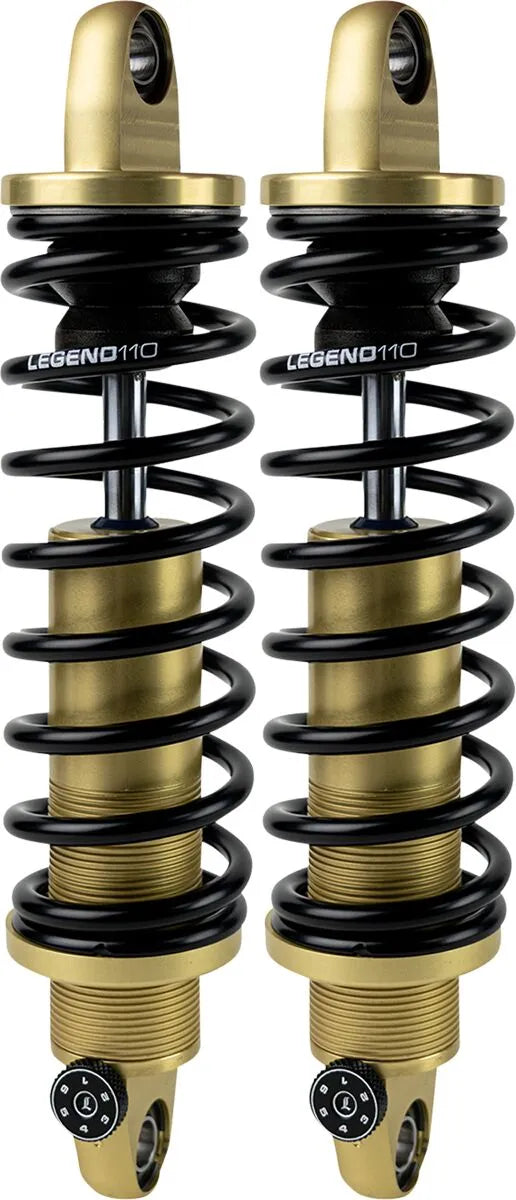 Harley-Davidson FXDC 1340 Dyna Glide Custom [1992] - Legend REVO-A coil suspension for Dyna models - Surface: Anodized, Gold - Item no. 1310-1782 – Image 1