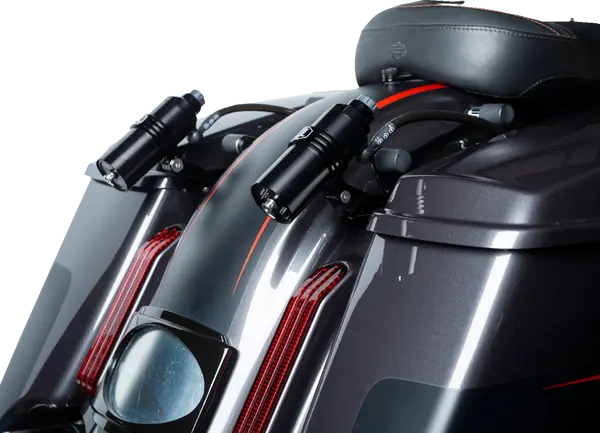 Harley-Davidson FLTRXSTSE 1977 Road Glide ST CVO 121 [2025] - REVO ARC Billet Remote Reservoir External Mounts - Image 5