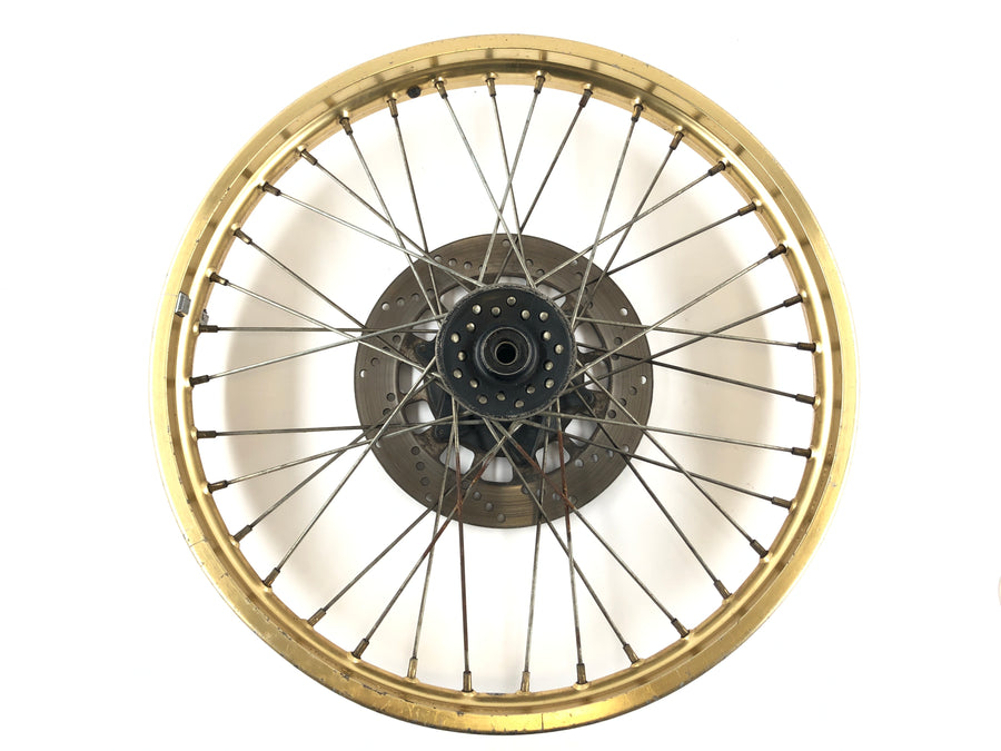Yamaha XT 600 Zentere 34L [1985] - rim front wheel gold with brake disc 1.60 x 21 "