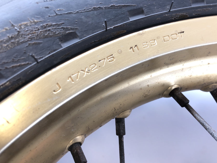 Honda XRV 750 Africa Twin RD04 [1990] - Hinterrad Rad Felge hinten 2.75x17" Gold