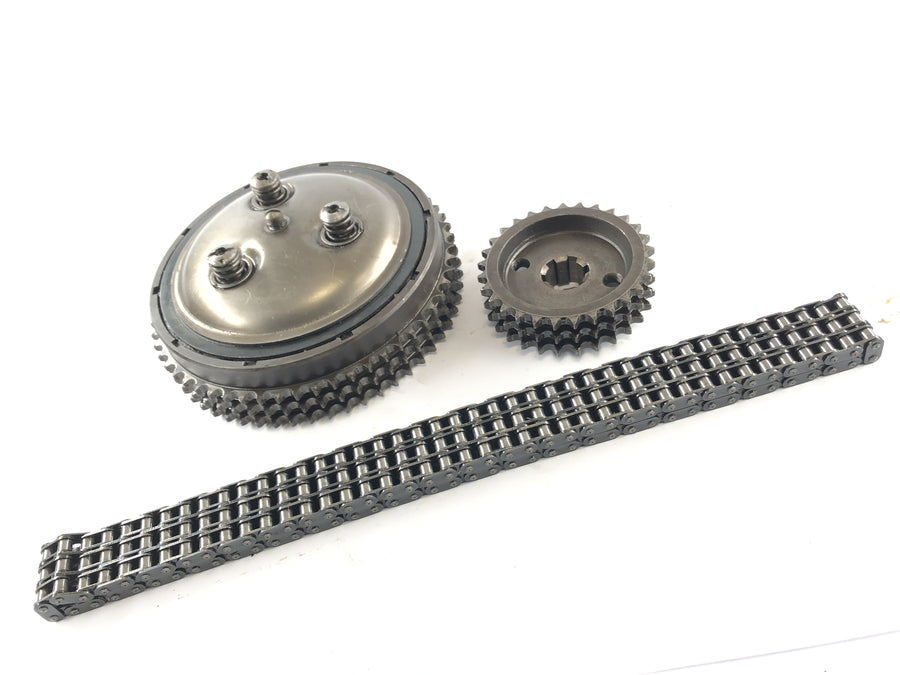 Triumph Bonneville T140V [1976] - coupling primary drive with chain