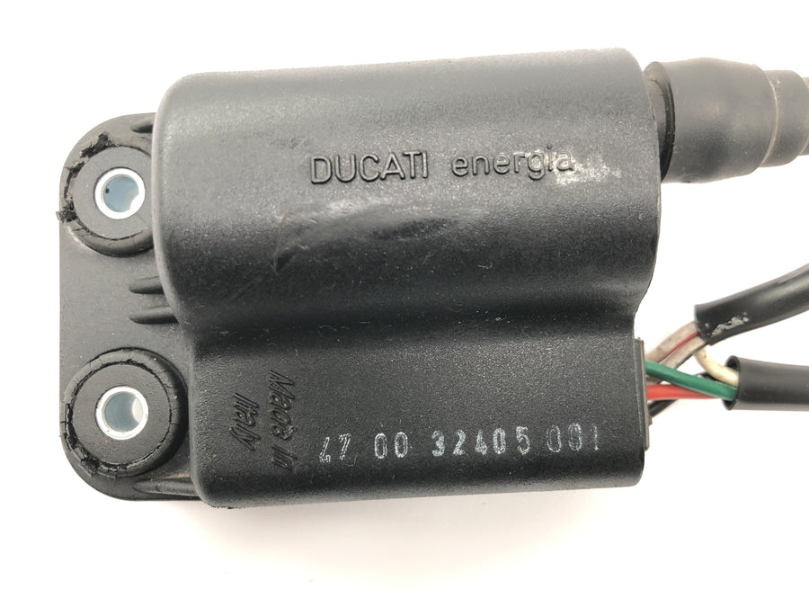 Husqvarna TE 610 H6 8AE [TE 570 H7] - Zündspule mit Zündkerzenstecker und Kabel
