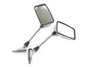 Yamaha XJR 1300 RP02 [2000] - Mirror rearview mirror exterior mirror chrome rectangular pair-1