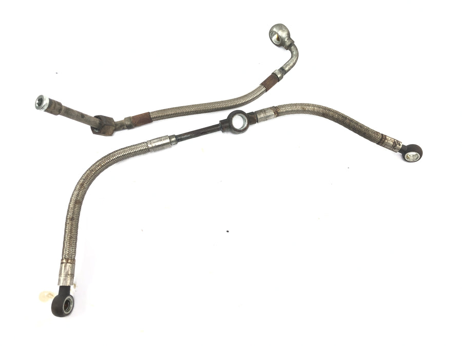 Triumph Bonneville T100 986MF [2012] - Oil line, oil inlet line, oil cooler lines