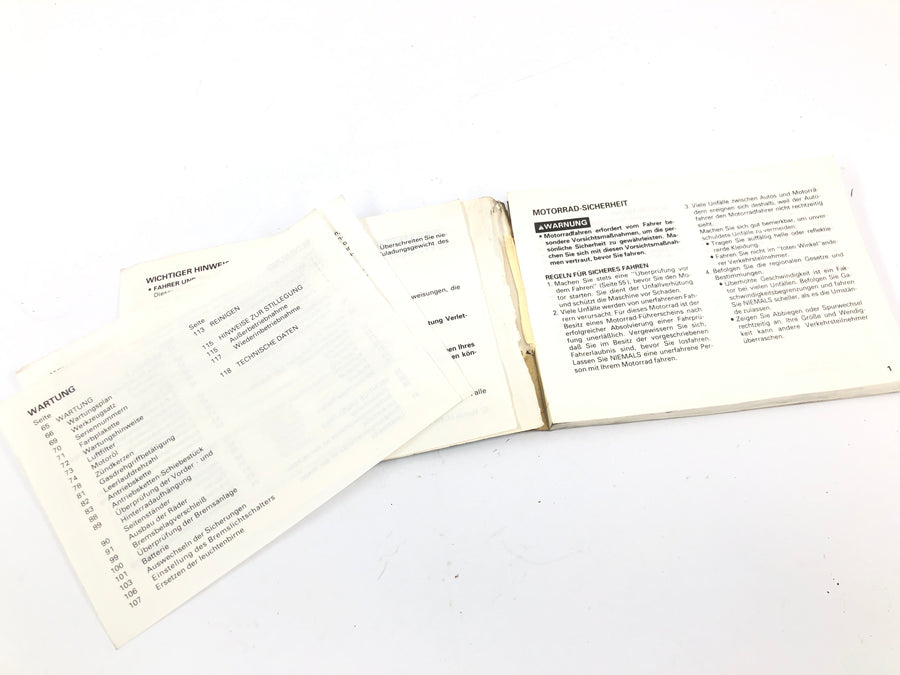 Honda VFR 800 FI RC46 [1999] - Betriebsanleitung Fahrerhandbuch Owners Manual
