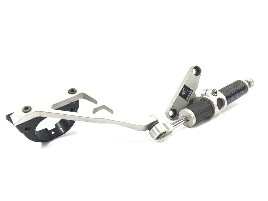 Ducati Monster S4R M4 [2004] - Steering damper bracket fork clamp mount at the front