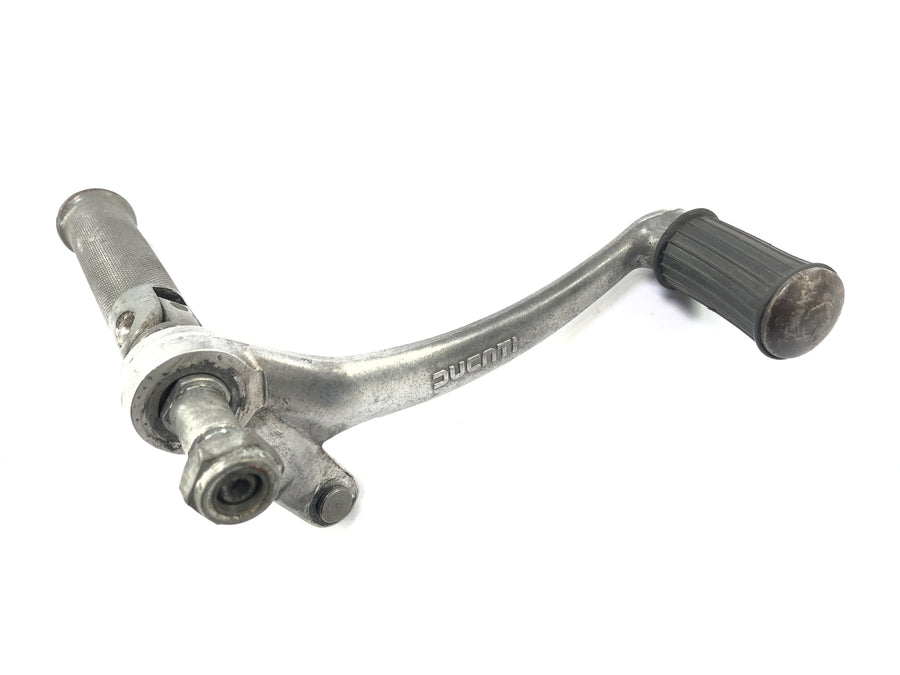 Ducati SL 600 Pantah [1982] - Rider footrests with gearshift and brake lever