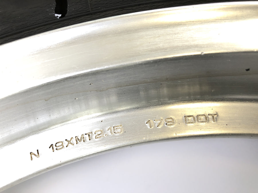 Honda CB 650 RC03 [1981] - Vorderrad mit Bremsscheiben Rad Felge vorne 2.15x19"