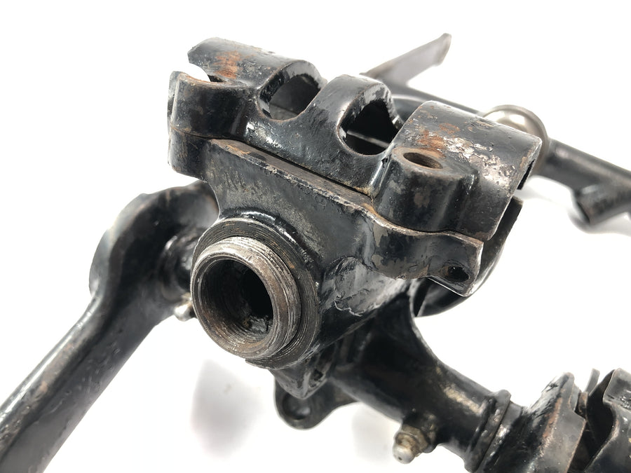 DKW NZ 250 [1938] - Vorderradgabel Gabelbrücken Umlenkhebel vorne