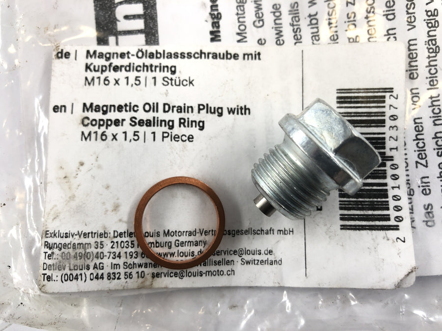BMW K 1300 S K12S [2010] - Ölfilter Magnet-Ölablassschraube Kupferdichtring