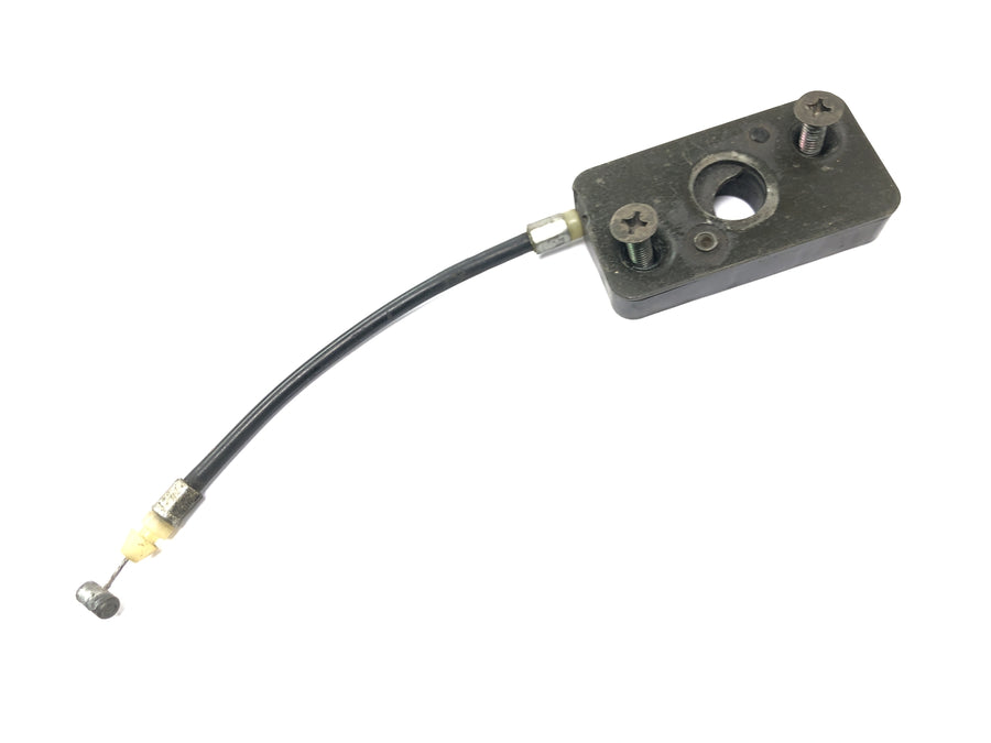 Suzuki RG 250 Gamma GJ21D [1987] - Seat lock Seat lock with Bowden cable