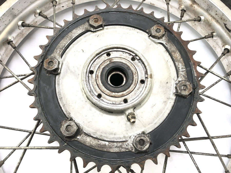 Yamaha XT 500 1U6 [1981] - Hinterrad Felge Rad