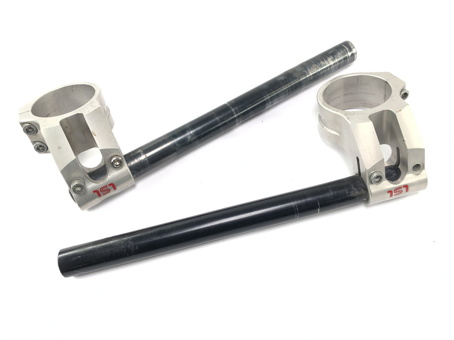 Aprilia SL 1000 Falco PA [2000] - Lenkerstummel links und rechts Clip-Ons Stangen Aluminium Silber