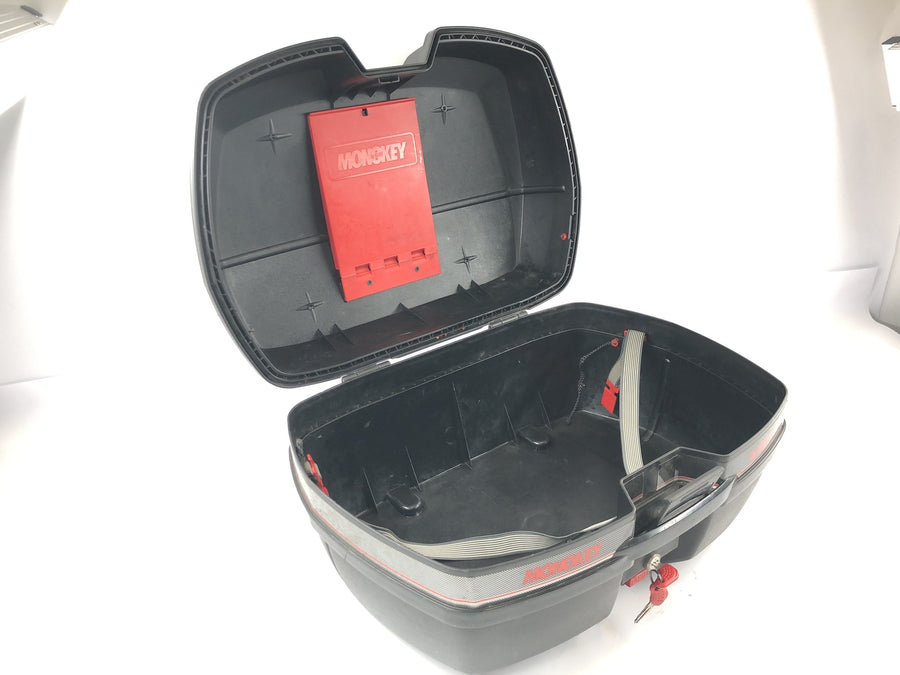 Honda XRV 750 Africa Twin RD04 [1990] - Suitcase set with holder and key side case GIVI Monokey